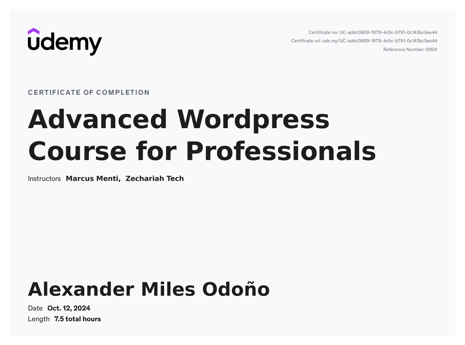 Advanced WordPress Course for Professionals Advanced WordPress Course for Professionals